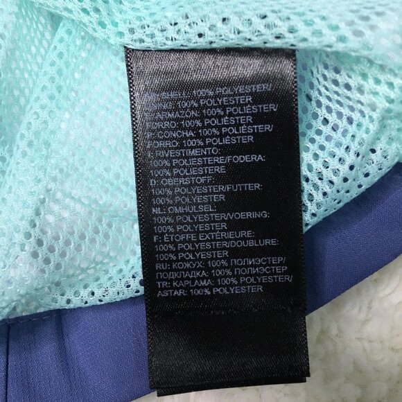 The North Face Girls Windbreaker Hoodie Jacket Purple Size Large (14-16) Outdoor - Picture 13 of 14